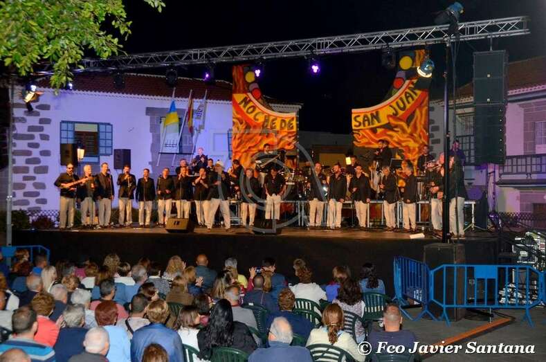 Imagen de archivo de un concierto de La Trova en Telde (Foto Francisco Javier Santana)